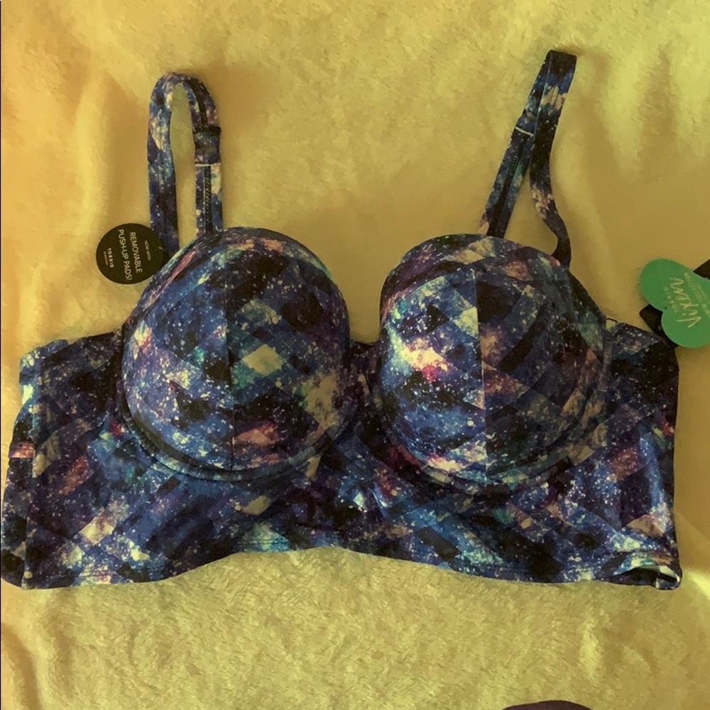 Galaxy bikini top